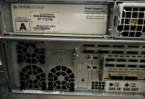 Nimble Storage Array All Flash, ES1-AFS 8x 800GB - Picture 3 of 3