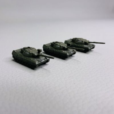 Konvolut Panzerfahrzeuge Leopard 1A - Märklin 89025 - Z 1/220