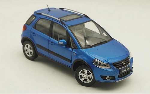 1/18 Scale Suzuki SX4 Blue Diecast Car Model Toy Collection Gift  - Picture 6 of 7