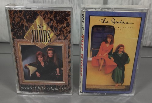 The Judds Greatest Hits - 1988 & Volume II - 1991 Cassettes, New, Sealed, BMG