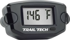 Trail Tech TTO Water Temp Meter Black 25mm I.D. 742-EH3