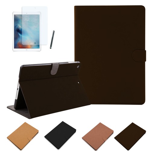 iPad Air Pro 9.7 iPad Mini iPad 2 3 4 VELOURS Case Hülle Cover Tasche + Folie - Picture 1 of 46