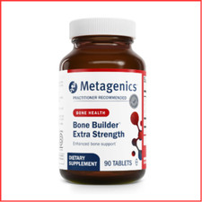 CALCIUM Supplement with Phosphorus Bone Builder Extra Strength 90ct METAGENICS