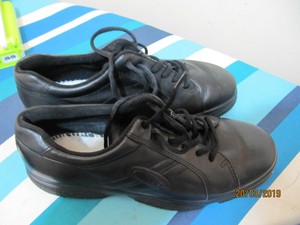 ecco black trainers