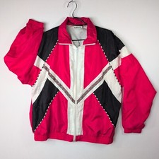 Vintage Laura Katherine 80s 90s Wind Breaker And Pants Jogging Tracksuit Size M