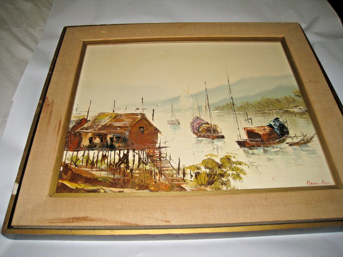 ジーン・ヘンリー Jean Henry「自画像」油彩 12号 大作 ジーン・ヘンリー Jean Henry「自画像」油彩 12号 大作 ジーン