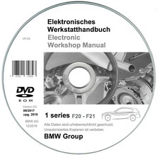 Bmw Serie 1 F20 - F21 (2011-2018)  manuale officina workshop manual su cd