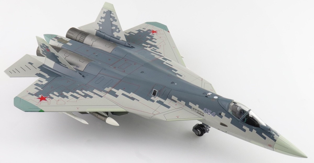 Hobby Master 1/72 Su-57 Felon Russian Air Force Blue 054 w/R