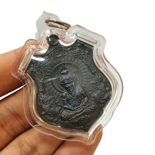 Medaille von Borom Khru Pu Lersi Hanuman wasserdichter Anhänger Thai Buddha Amulett - Bild 2 von 3