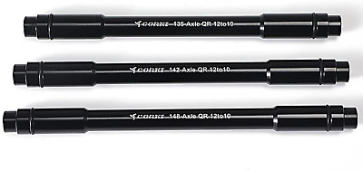 Bike Hub QR Quick Release Thru Axle Adapter Converter End Caps 9-10/15-12 Bike Hub QR Quick Release Thru Axle Adapter Converter End Caps 9-10/15-12