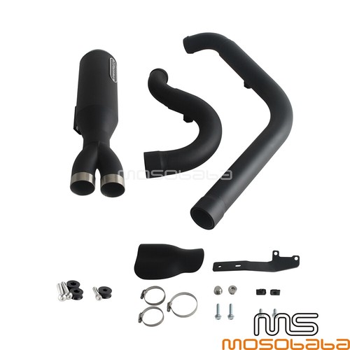 For Harley Softail '18-Up FXBBS FXFBS FXLRS Full Exhaust Muffler Pipe System Kit - Picture 2 of 12