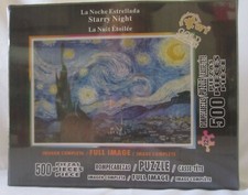 Jigsaw Puzzle 500 Pieces THE STARRY NIGHT by Wuundentoy Gold Edition van Gogh