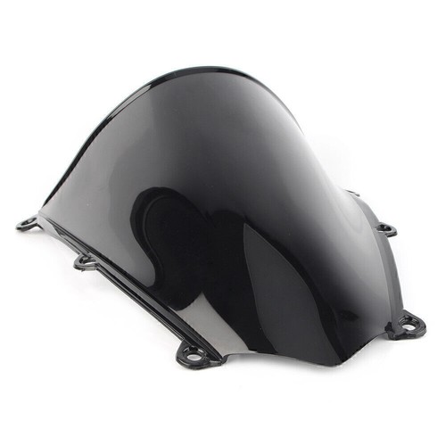 Fit Honda CBR 600 RR F5 2007 -12 Front Windshield Windscreen Double Bubble Black - Imagen 7 de 8