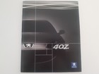 2006 Peugeot 407 coupe original sales brochure 38 page booklet