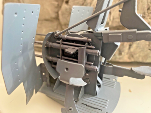 Deutschland Blechflak 37 Flugabwehrkanone Flakvierling 4 Lauf... 1/24"/70mm - Bild 18 von 21