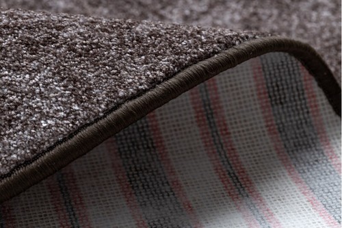 Modern original CARPETS Round "POZZOLANA" brown thick durable Best Quality Rugs - Picture 4 of 6