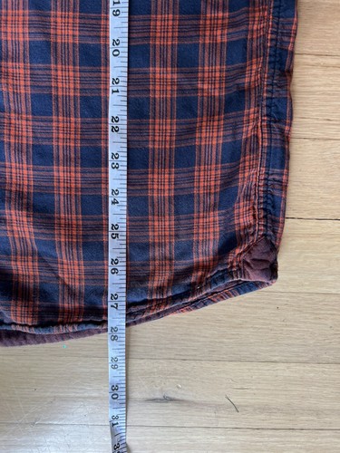 Burberry Button Up Shirt Large Plaid Autumn Colors London - Picture 8 of 11
