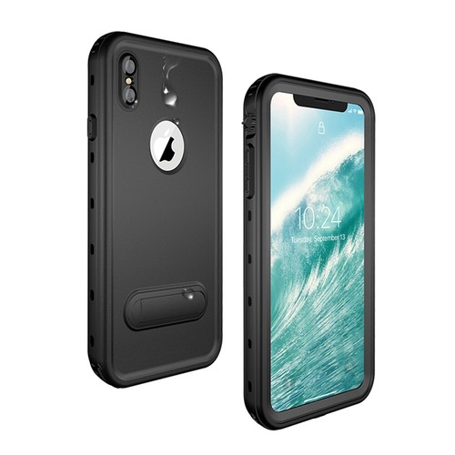 For iPhone XR XS MAX Case Waterproof Shockproof Cover Built-in Screen Protector - Picture 8 of 14