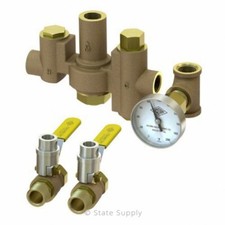 ACORN CONTROLS ET71-1-BVS-OTG Thermostatic Mixing Valve,1/2" Inlet Sz