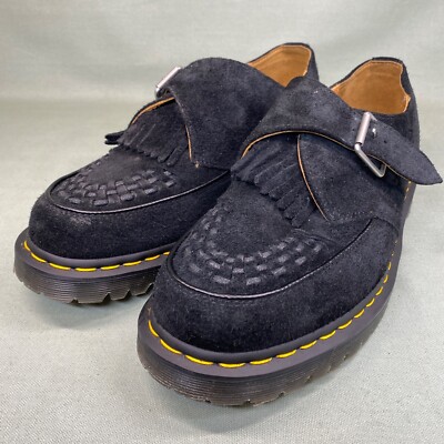 Dr. Martens Ramsey Suede Kiltie Buckle Creepers US Size 12