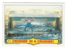 1985 Topps WWF Crusher in a Crusher #54 Junk Yard Dog CENTERED SHARP FREE SHIP!