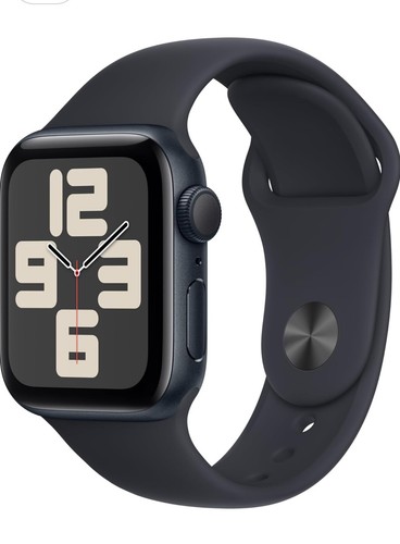 NEW Apple Watch SE GPS 44mm Midnight Aluminium Case Midnight Sport Band AU Versi - Picture 2 of 3