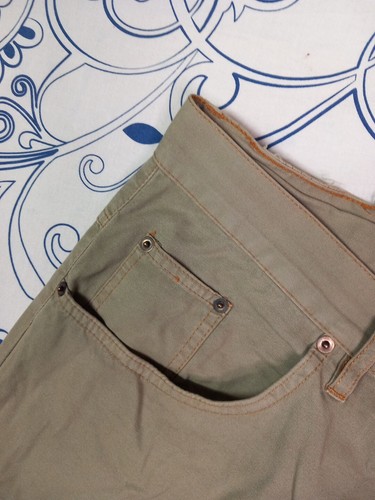 U. BOAT WORKING FOR UTILITY MADE IN ITALY PANTALONI COTONE ROBUSTO VINTAGE TG 33 - Picture 6 of 17