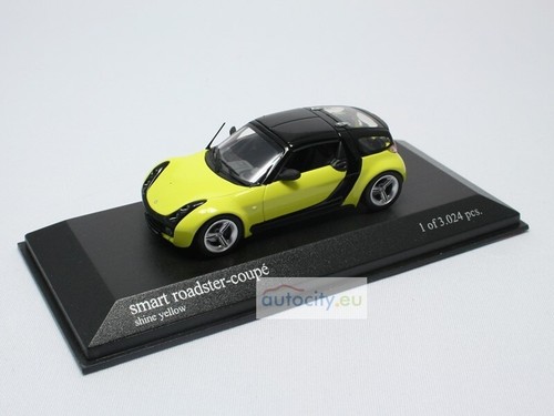 MINICHAMPS SMART ROADSTER COUPE SHINE YELLOW 400032120 - Picture 2 of 4
