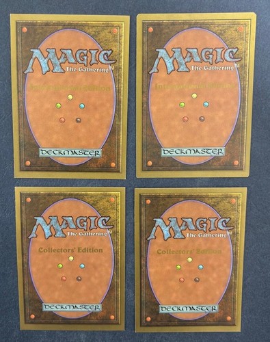 MTG 4X EDICIÓN INTERNACIONAL/COLECCIONISTA ORIFLAMME ORCO (IE/CE) RECORTADO - Imagen 2 de 6