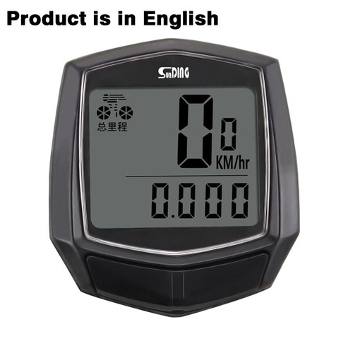 Ciclocomputer Senza Fili Bici LCD Contachilometri-4X - Foto 7 di 17