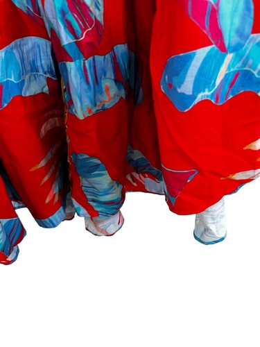 Farm Rio süßes dschungelrotes Midikleid - Größe XS - Bild 7 von 12