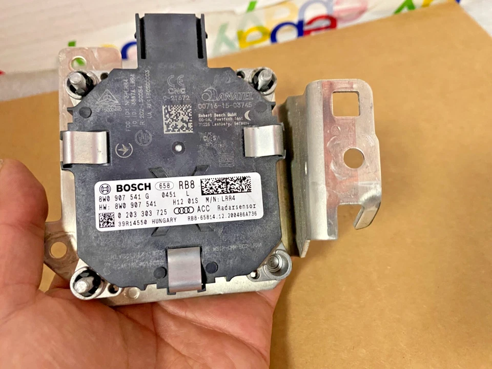 Módulo sensor radar control crucero izquierdo OEM 2022 2023 2024 AUDI A4 S-LINE Foto 4 de 4