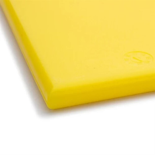 Hygiplas Chopping Board ANTIBACTERIAL SUPERIOR HIGH DENSITY Yellow 450x300x12mm - Picture 2 of 3