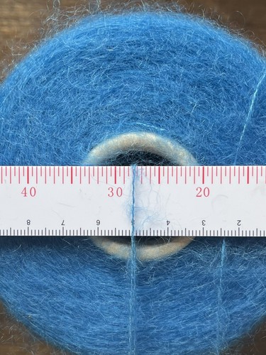 360g 39% Seta 43% Mohair Superkid 18% Merino 10000nm Filato Cono Italia Senza Etichetta - Foto 5 di 8