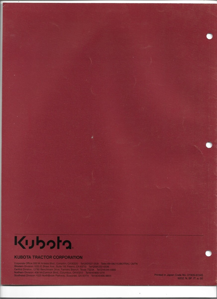 Original OE Kubota FZ2400 (ZDT AAD 4WD) Front Mower Sales