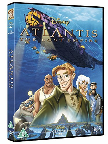 Atlantis The Lost Empire [DVD] Disney Classics No. 40 Including Slip Cover - Picture 3 of 3