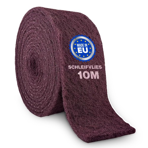 Craft-Equip 10m Schleifvlies Rolle Schleifmatte Schleifpad Vlies KFZ Holz Metall - Bild 2 von 25