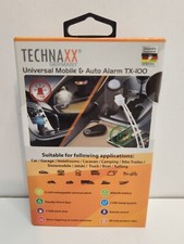 Technaxx TX-100 Car Alarm with Charging Function and PIR Motion Sensor