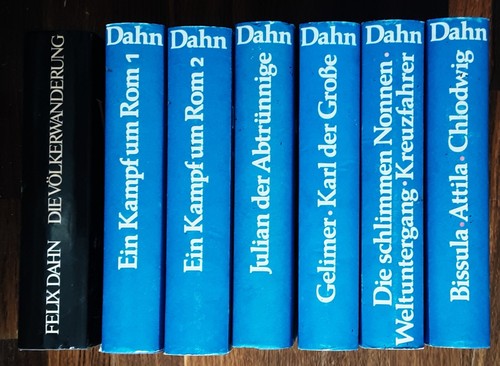 FELIX DAHN:7 Histor. Romane-Kampf um Rom/Karl/Julian/Attila/Völkerwanderung u.a. - Bild 2 von 19