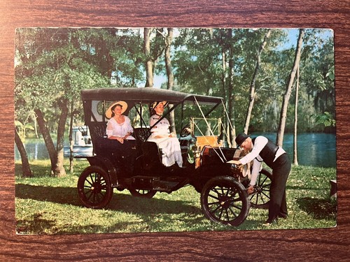 4 Early American Museum, Florida Car Postcards ~ Antique Vintage Autos - Picture 4 of 9