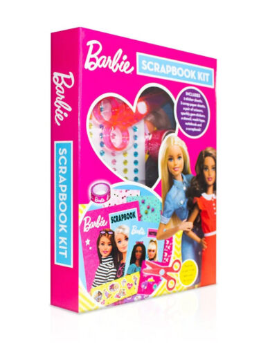 Kit de álbum de recortes de películas de Barbie conjunto creativo de memoria para pasatiempos para niños - Imagen 4 de 5