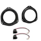 Vauxhall Astra G Front Door Speaker Adaptor Rings Spacers Kit 130mm 5.25"