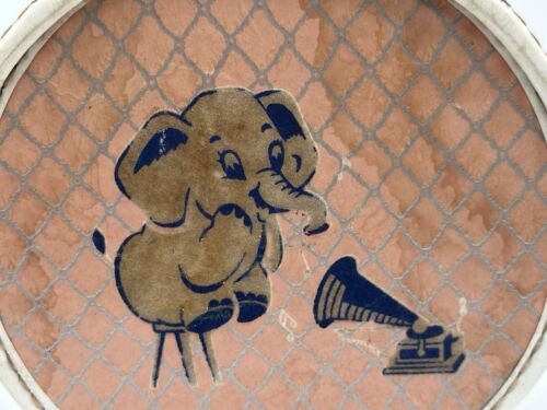RARE VINTAGE Pink Child’s Travel Case Elephant - Picture 2 of 12