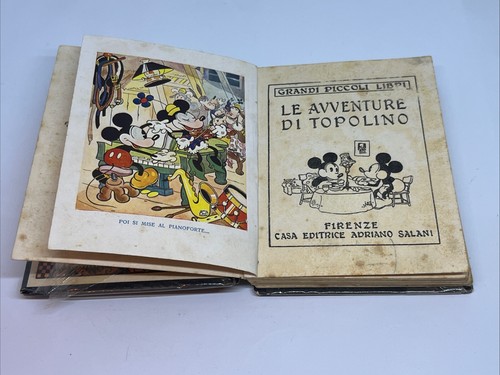 Disney Le Avventure di Topolino - Grandi Piccoli Libri - Salani Firenze 1935 - Foto 6 di 11
