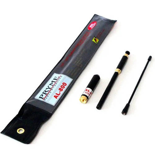 AL800 Gain Dual Band Telescopic Antenna SMA Female for BAOFENG Kenwood HAM Radio - Zdjęcie 5 z 15