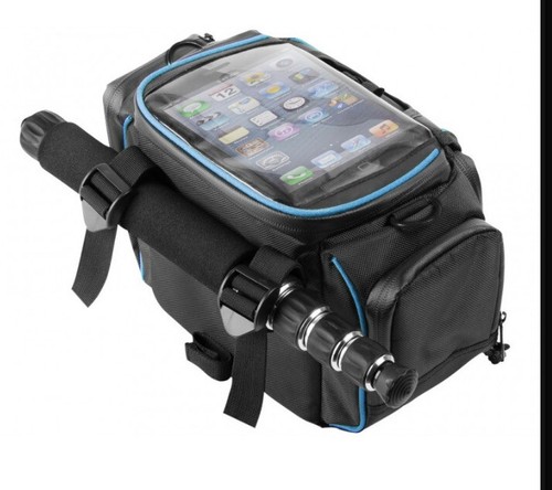 -   Superbe Sac Waterproof Pour Appareil Photo - Arkas - Noir & Bleu - Foto 6 di 12