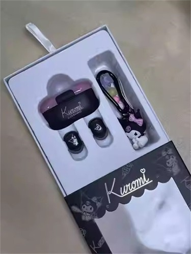 Cute My Melody Kuromi Bluetooth Earphones Cinnamoroll Denoise Headphones - Picture 21 of 25