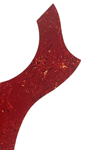 Custom For Yamaha A Series Acoustic Guitar Self Adhensive Pickguard Red Tortoise - Picture 2 of 4