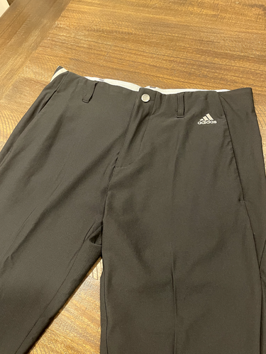 Neu ohne Etikett Adidas Primegreen Herren Golfhose Taper 32 x 32 schwarz Stretch GU2676 - Bild 2 von 7