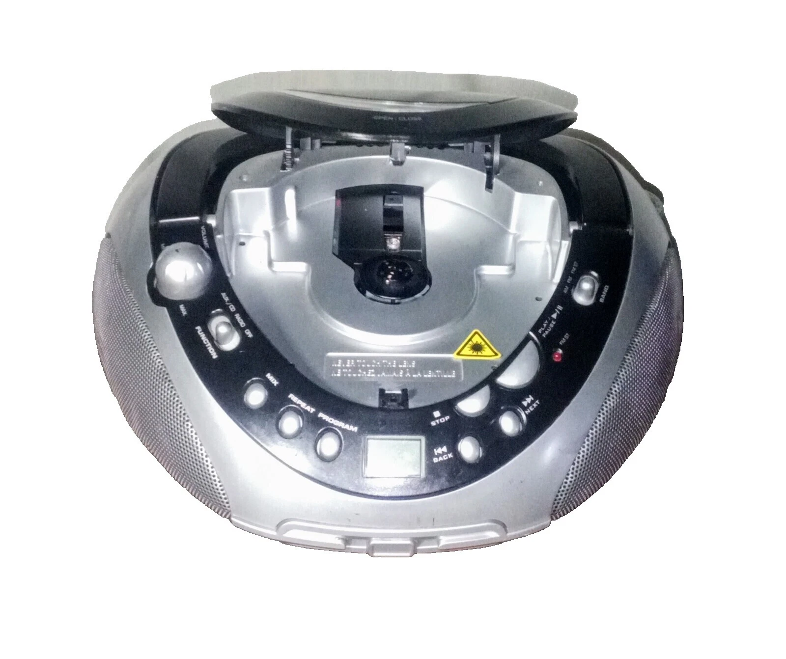 Estéreos y radiocasetes portátiles Memorex Negro